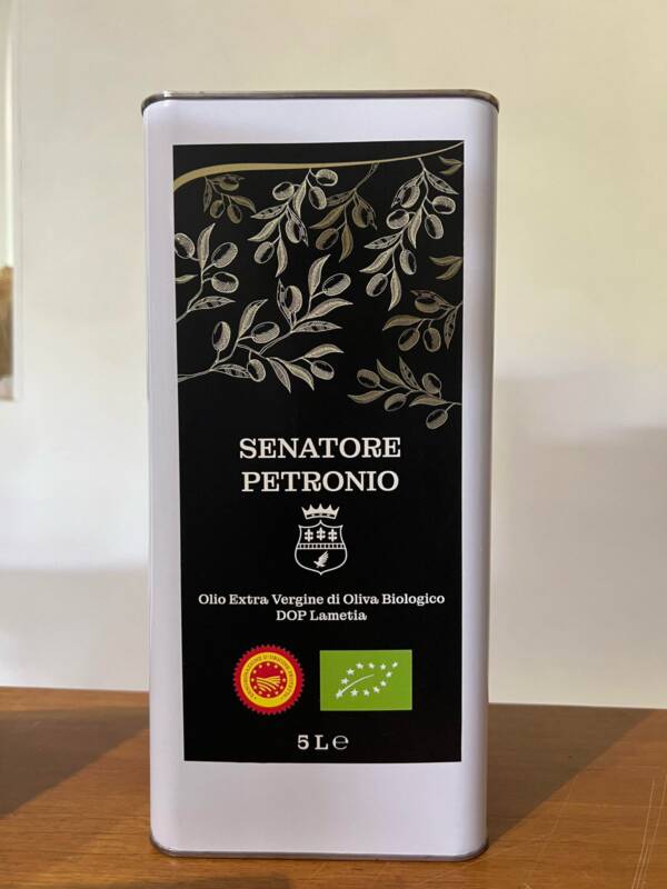Olio Extra Vergine di Oliva Senatore Petronio 5 Litri
